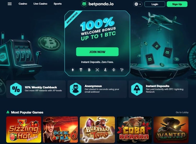 Betpanda, beste Bitcoin casino Nederland