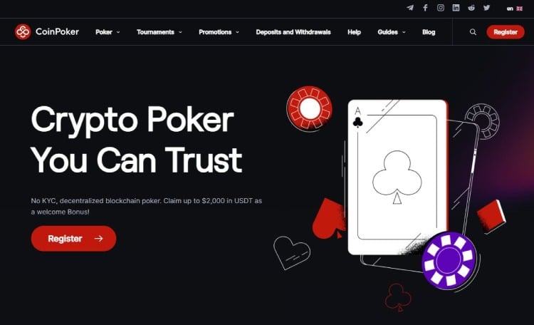 CoinPoker, beste Bitcoin casino Nederland