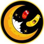 Larva to Moon Logo, nieuwe cryptomunten