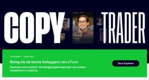 eToro CopyTrader - welkomstbonus