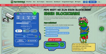 Pepe Unchained, snelst groeiende crypto