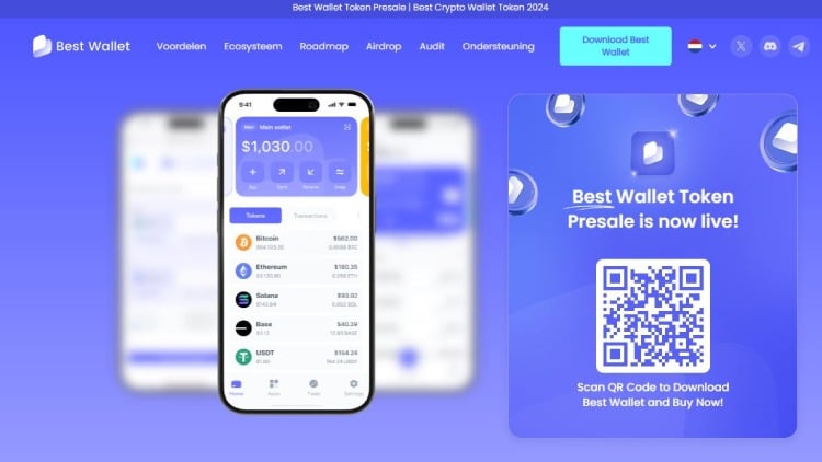 Best Wallet Token Presale, rijk worden met crypto