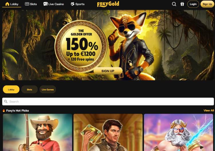 FoxyGold, online casino zonder Cruks