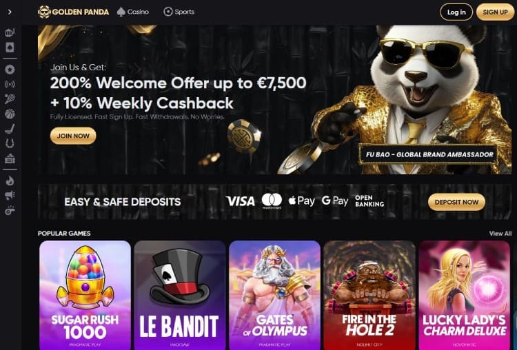 golden panda beste uitbetalende casino’s