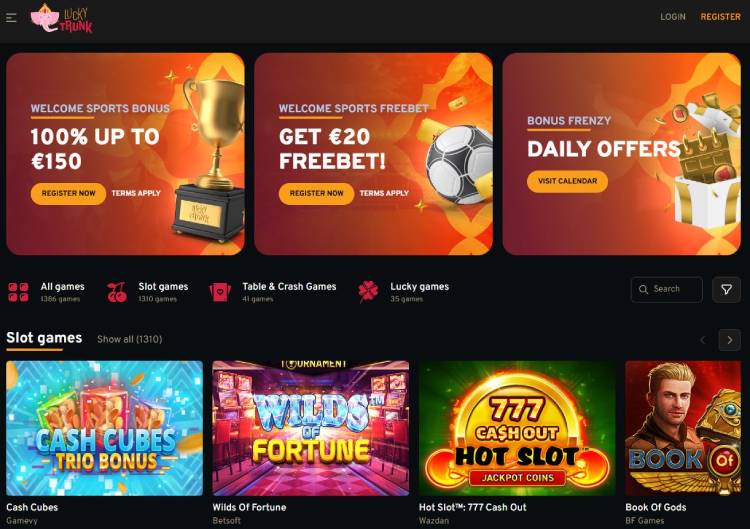 LuckyTrunk, online casino zonder Cruks