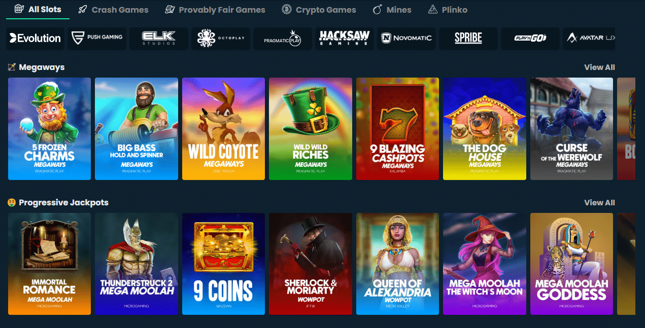 mega dice casino review - mogelijkheid om gratis games te testen voordat je met echt geld speelt