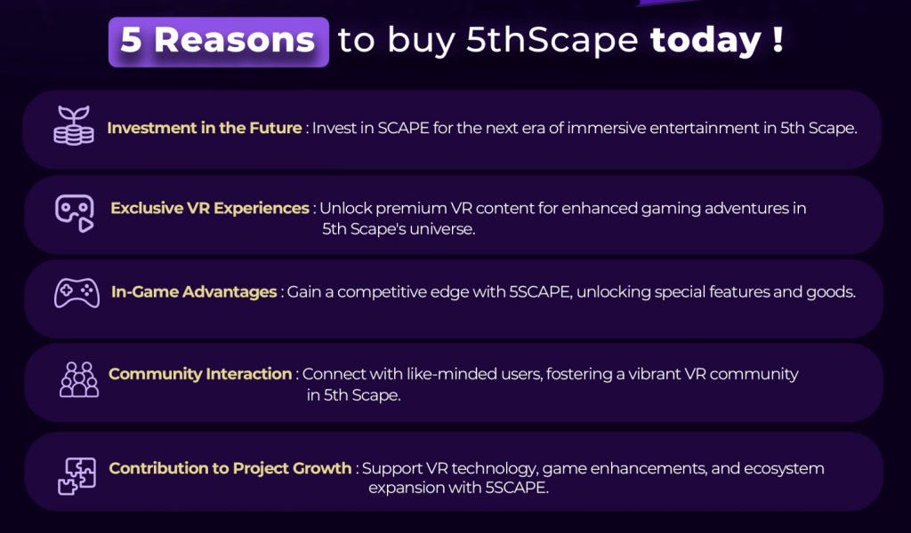 5th Scape crypto token