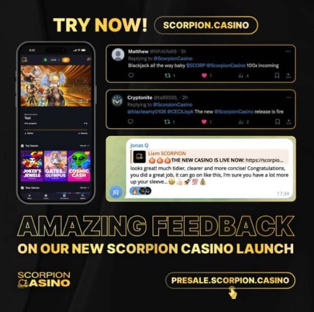 Scorpion Casino app