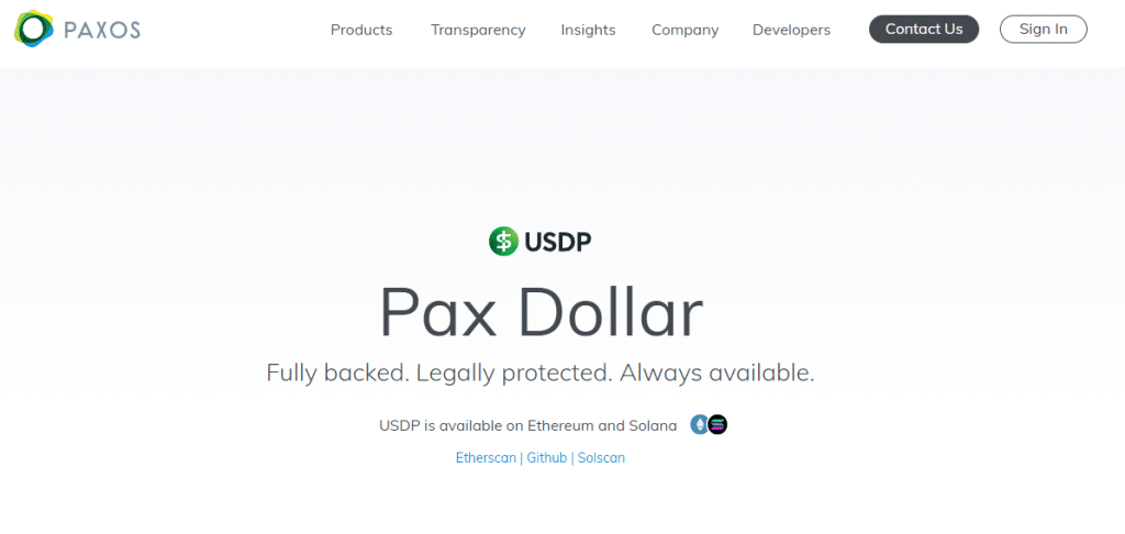 pax dollar wat zijn stablecoins