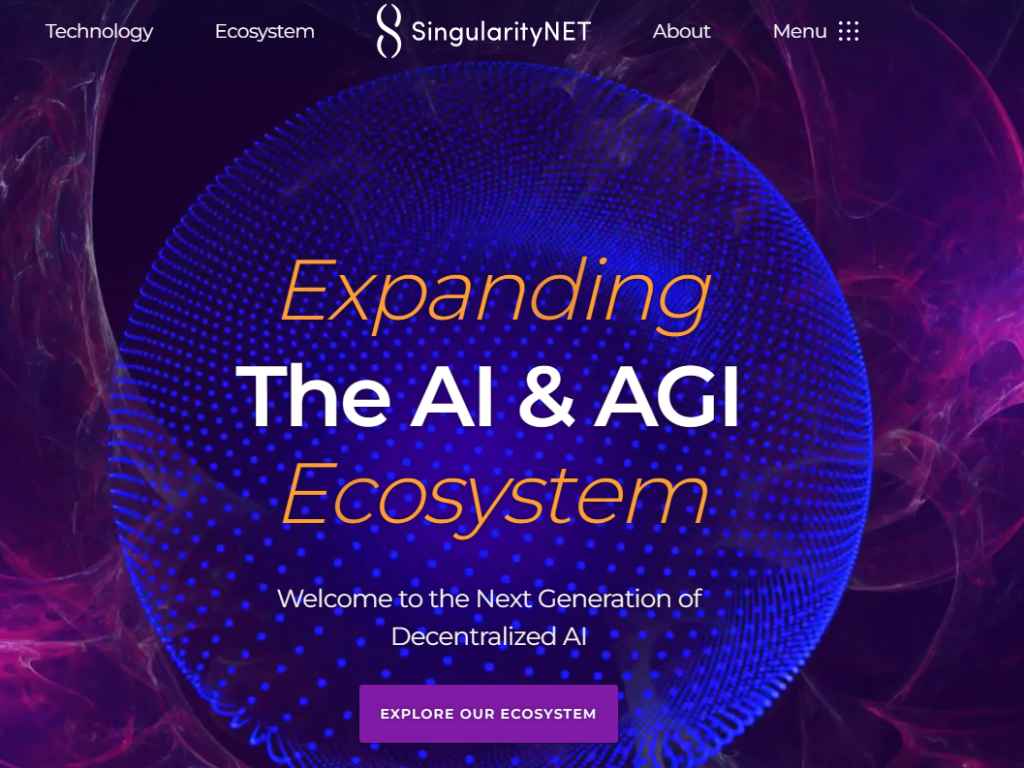 Singularity Ai ecosysteem token, beste AI crypto projecten