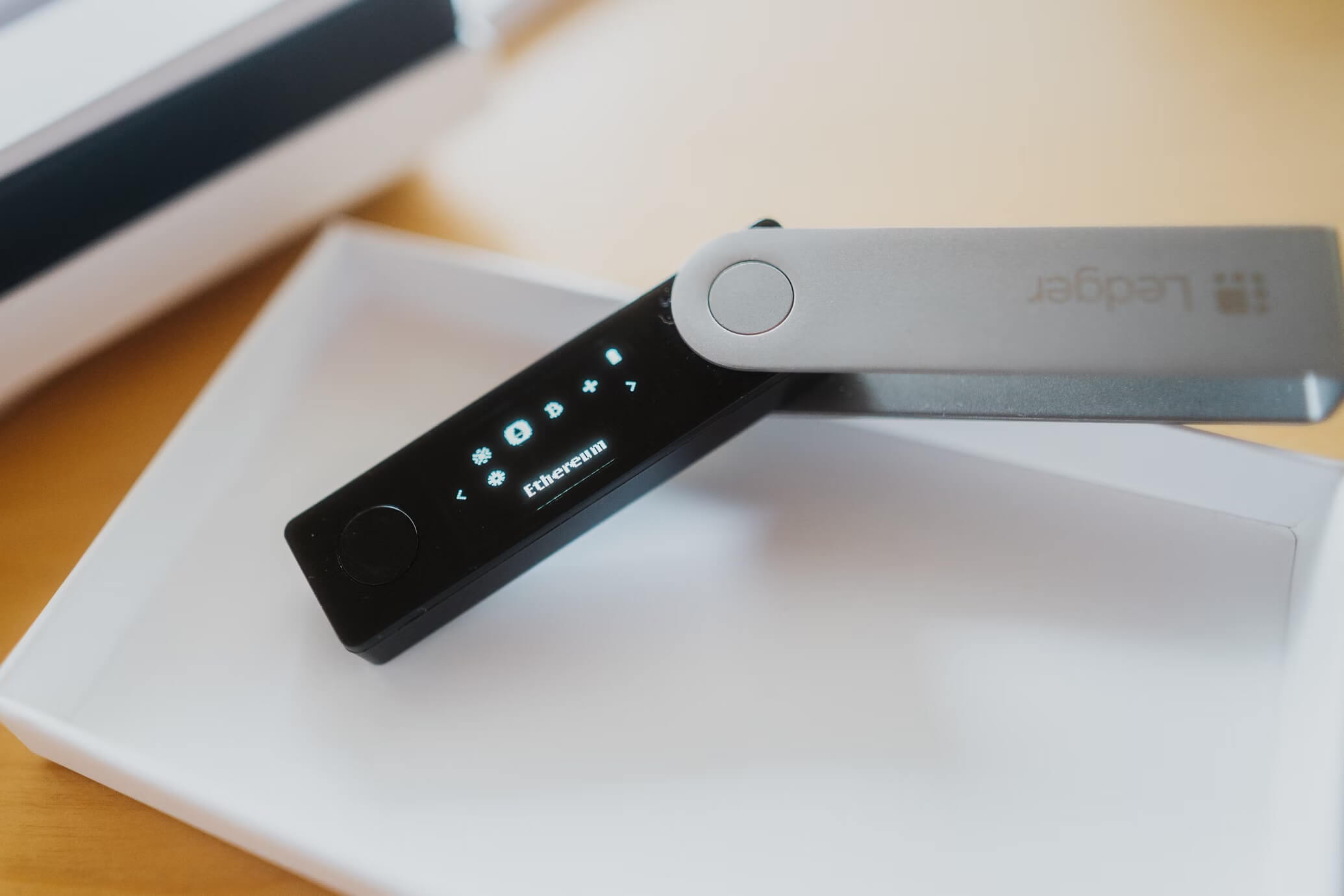 Ledger hardware crypto wallet
