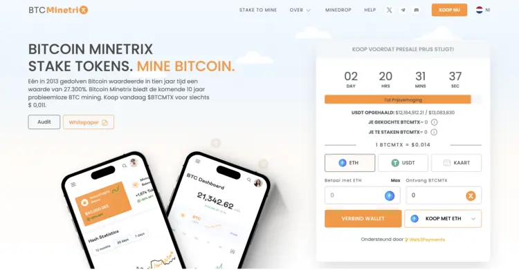 Bitcoin Minetrix: Crypto Mining Platform