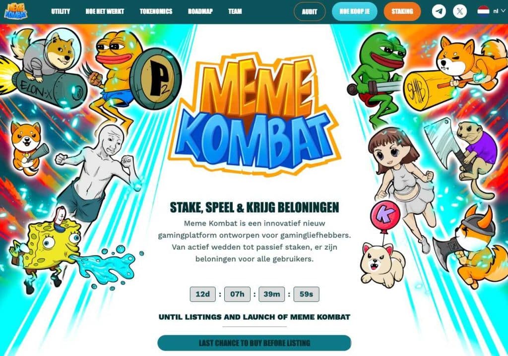 meme kombat web3 coins