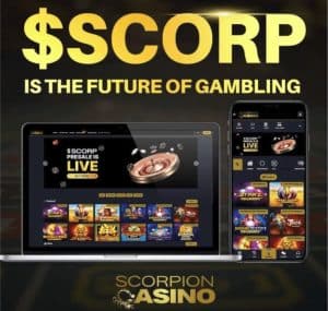 scorpion casino presale scorp token