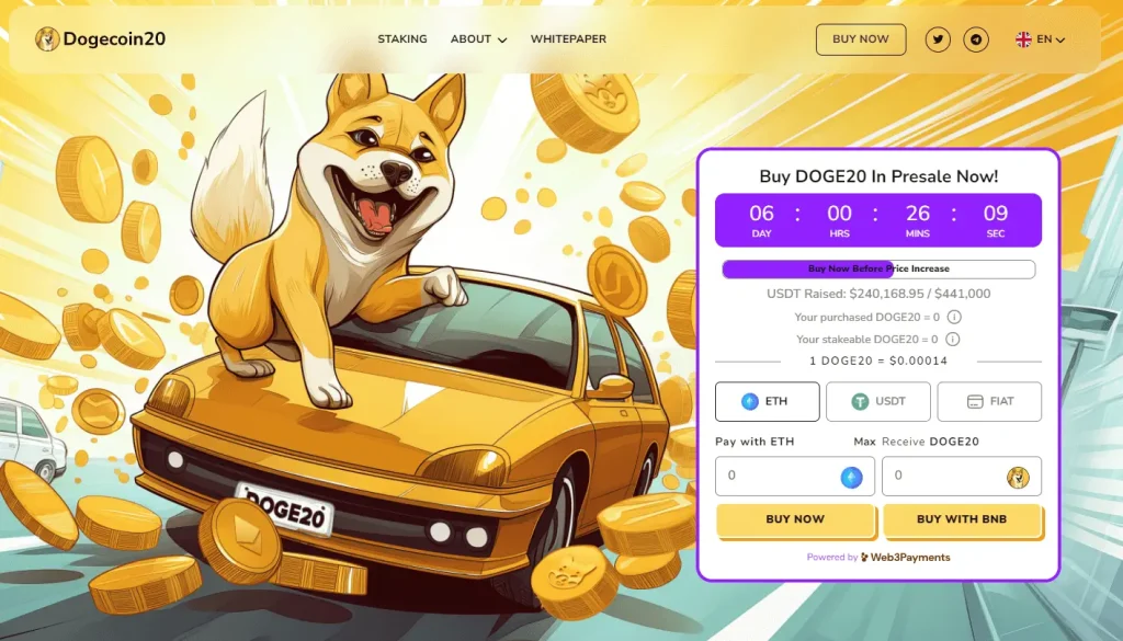Dogecoin20 kopen