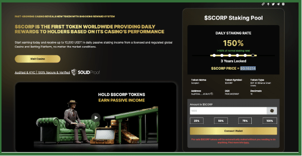 SCORP Token Voorloper van Verandering