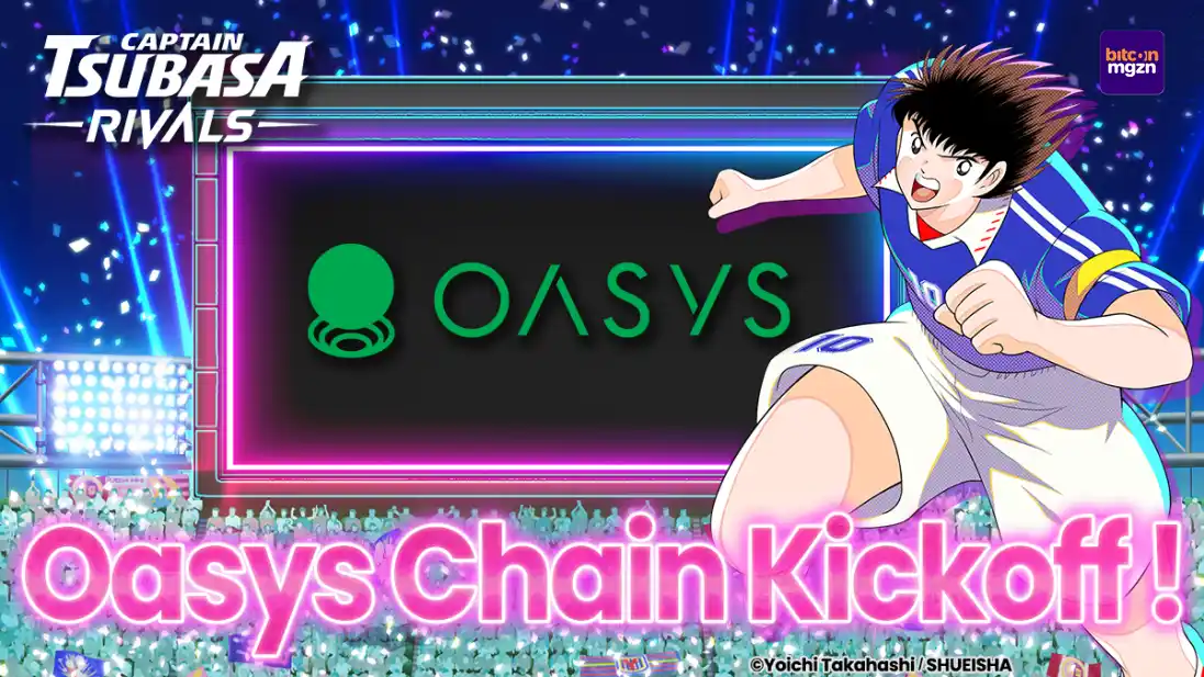 Captain Tsubasa NFT-Voetbalspel Gelanceerd op Oasys Blockchain