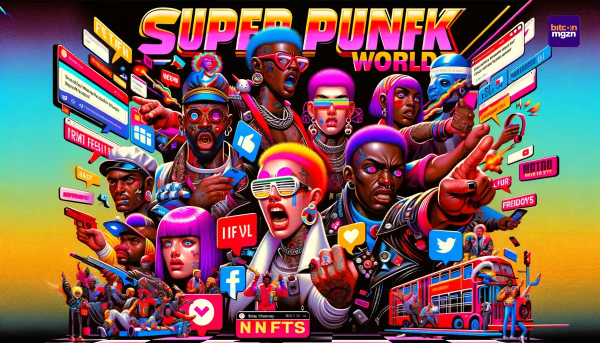 Super Punk World NFTs - controverse over ras en geslacht