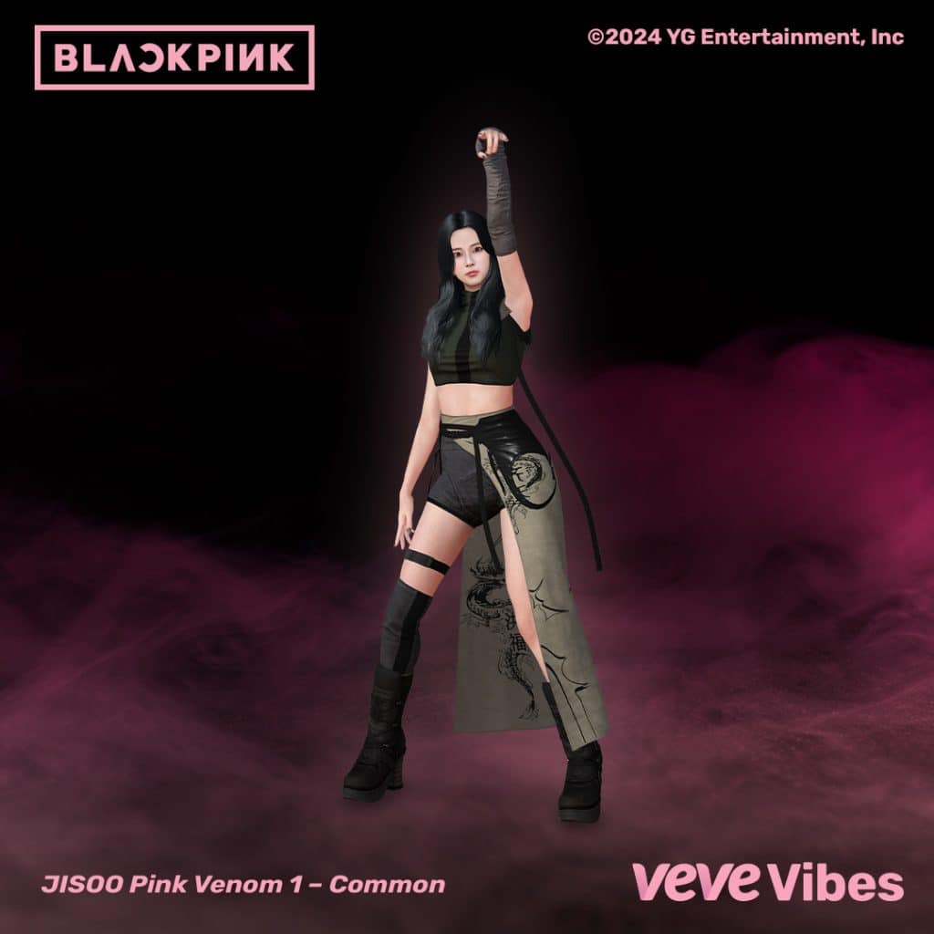 BLACKPINK JISOO Pink Venom Series