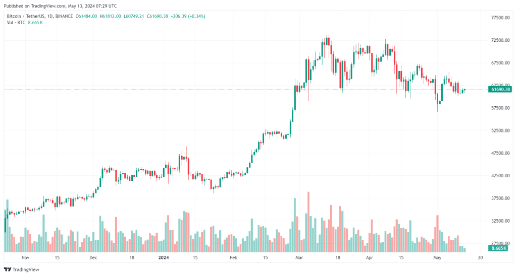 Bitcoin all-time high voor de halving