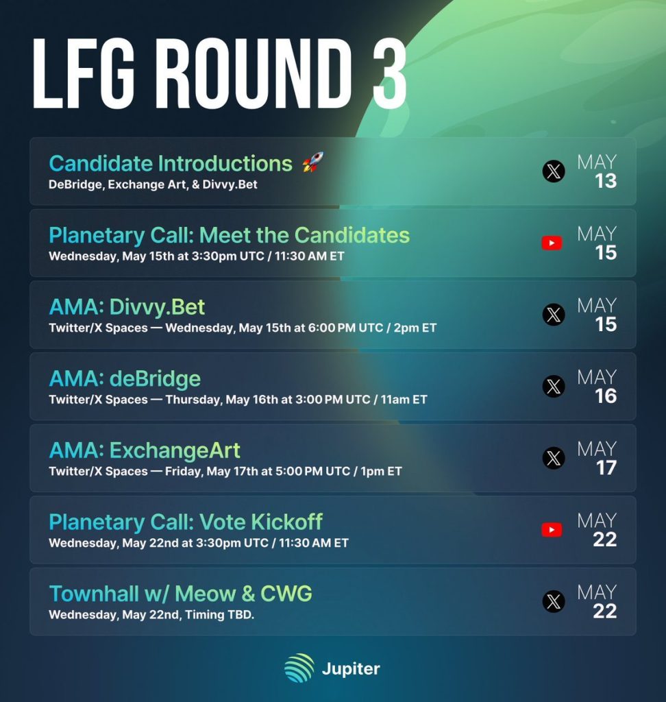 LFG voting ronde #3