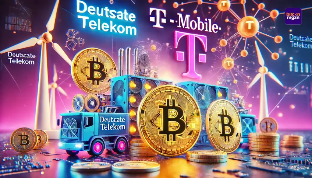 Deutsche Telekom stapt in Bitcoin Mining