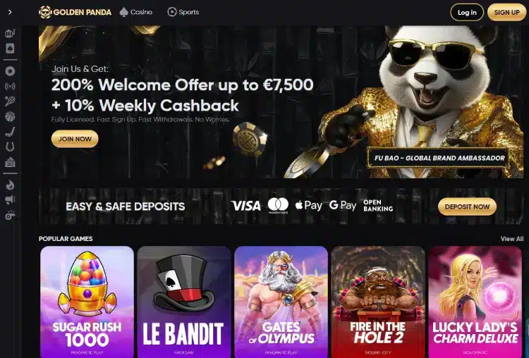 Golden-Panda, beste buitenlandse online casino