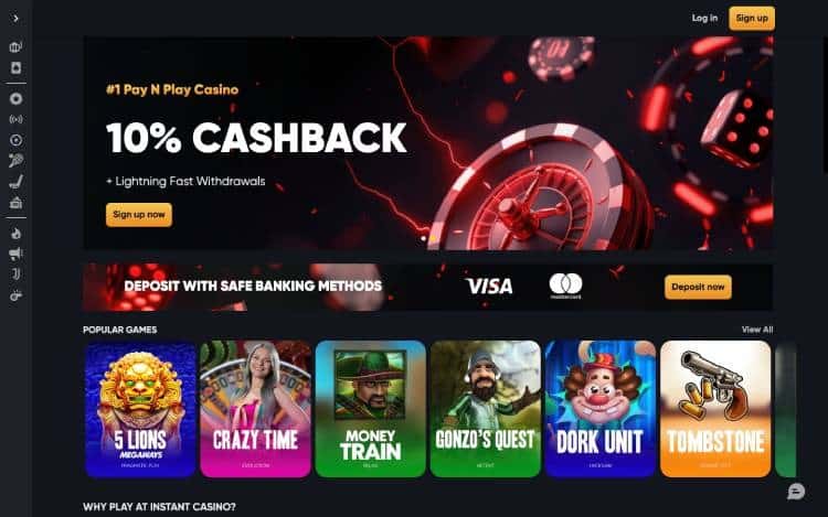 Instant Casino, beste online casino's