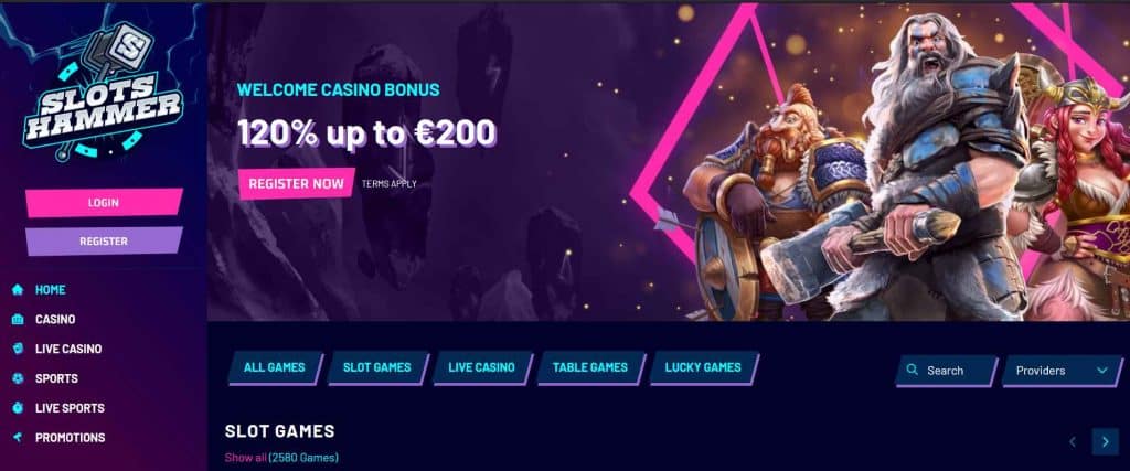 Slots Hammer startpagina nieuwe casino's Nederland