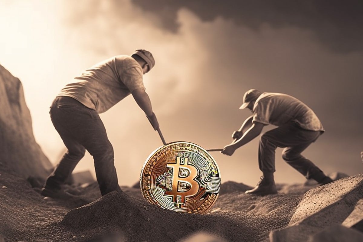 bitcoin BTC mining