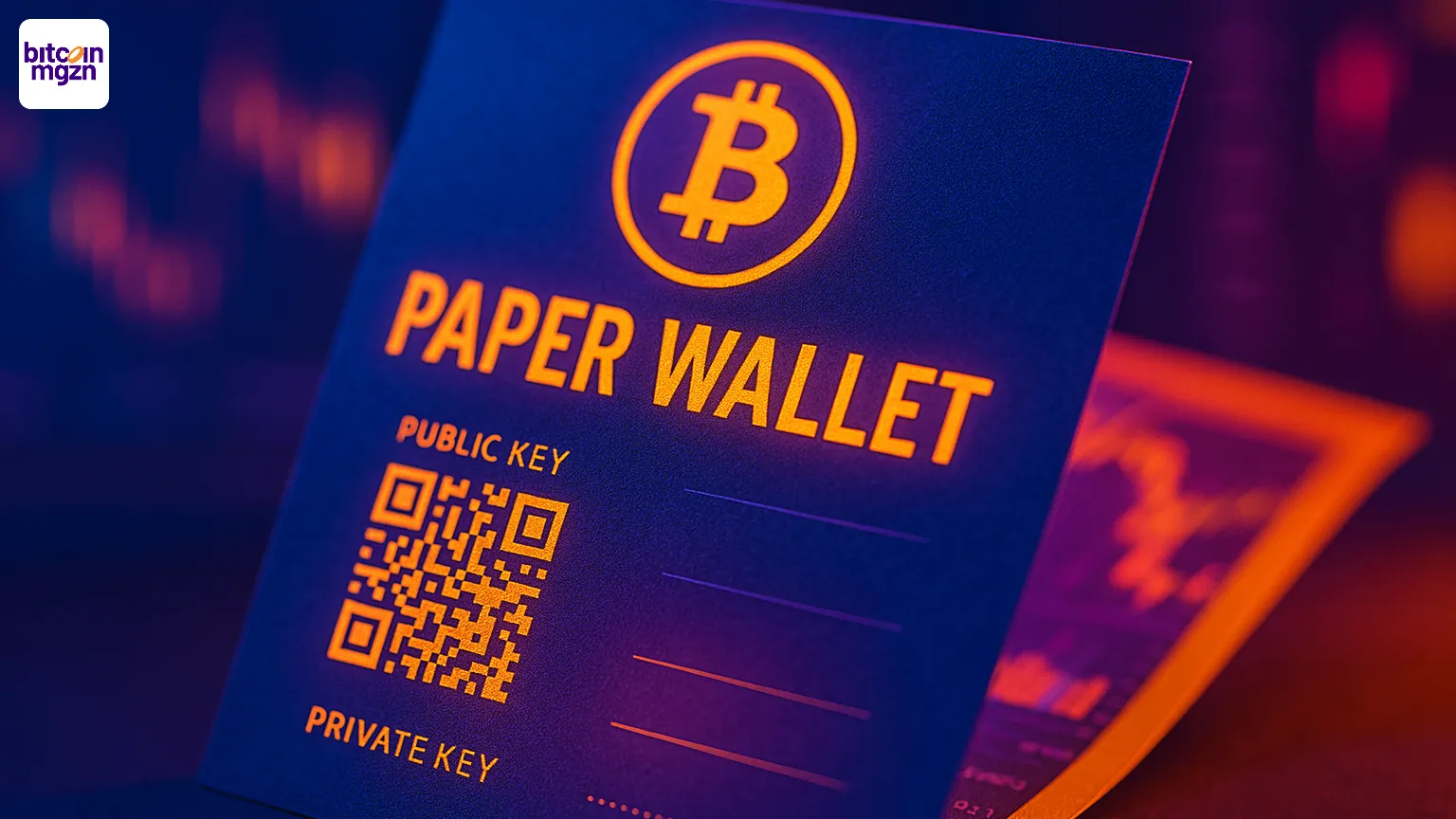 Paper wallet