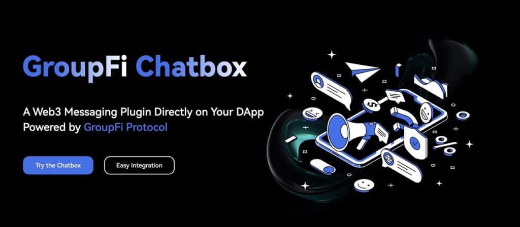 A Web3 Messaging Plugin Directly on Your DApp Powered by GroupFi Protocol