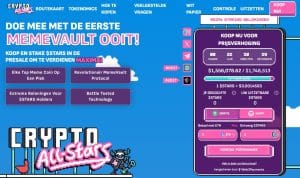 Opkomende crypto meme “Crypto All-Stars” streeft $1,5 mln mijlpaal voorbij – beste crypto trend?