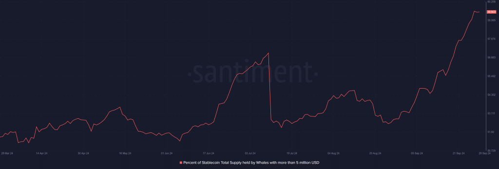 Steeds meer SOL in handen van crypto whales