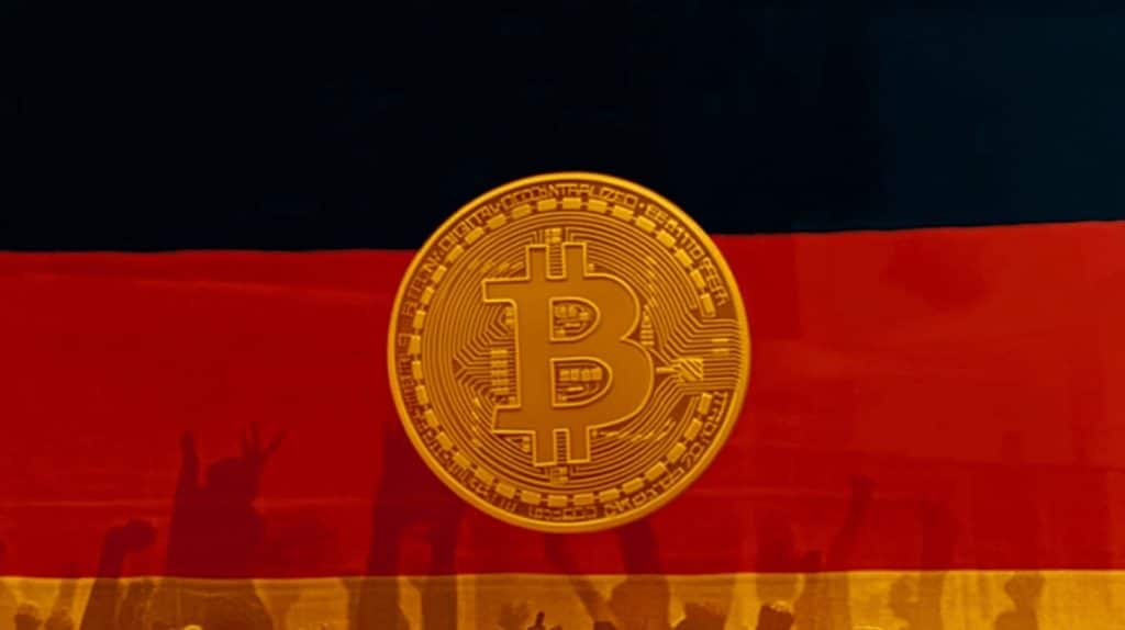 Duitse bitcoin vlag