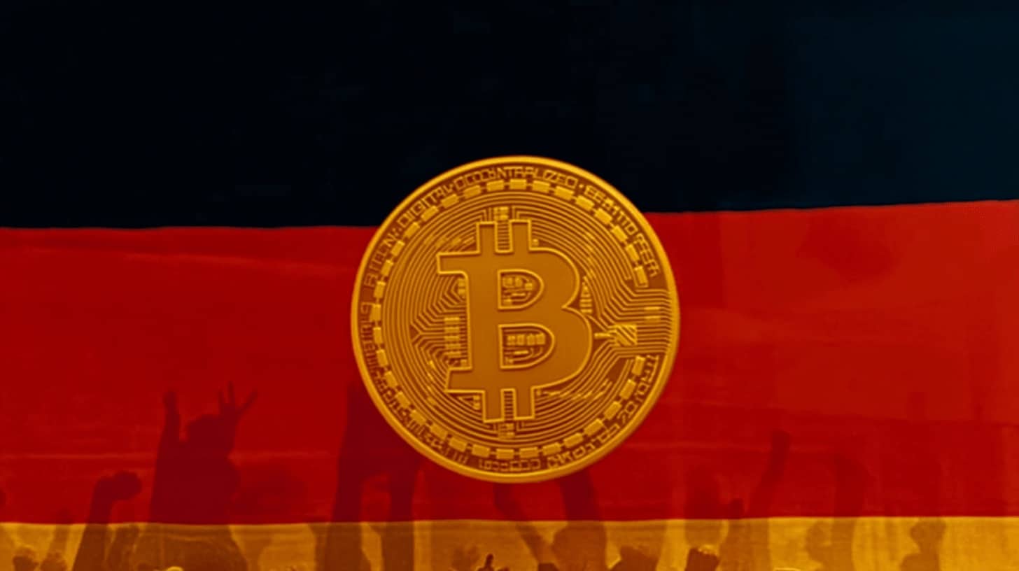 Duitse bitcoin vlag