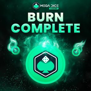 Mega Dice Token burn