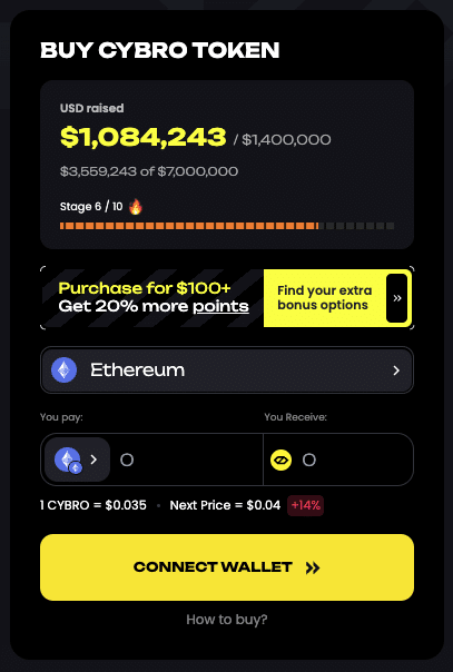 CYBRO presale