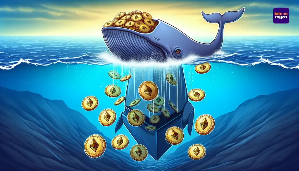 Ethereum koers blijft stabiel ondanks grote transacties van whales
