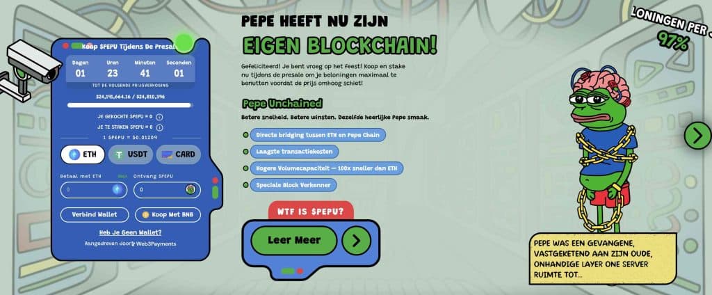 Pepe Unchained ($PEPU) Presale 2-11-2024