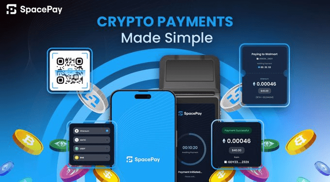 Eenvoudig met crypto betalen dankzij SpacePay