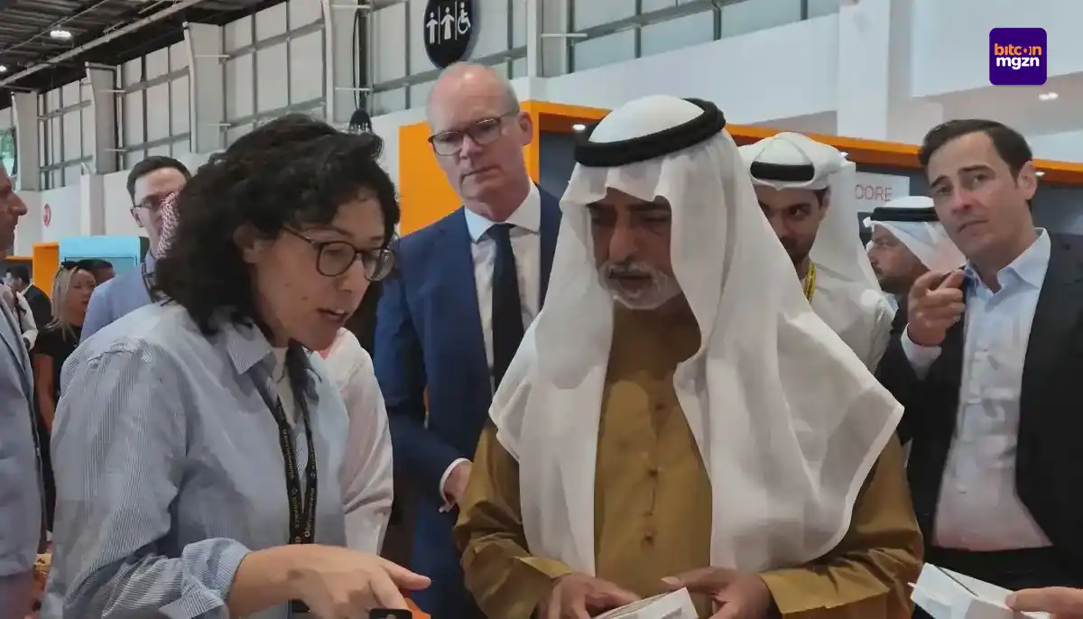 Sheikh Nahyan bin Mubarak Al Nahyan op Bitcoin MENA