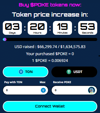 poke presale tokenomics