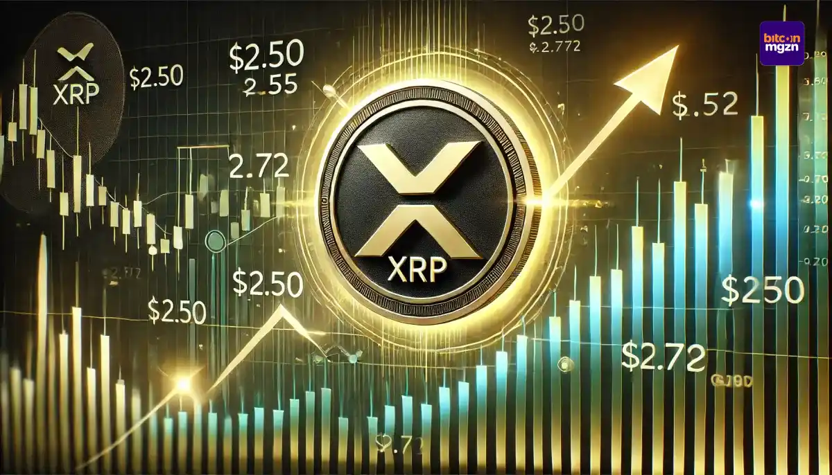 Prijsanalyse van XRP met focus op weerstandsniveaus rond $2.55 en $2.72 en steunzones bij $2.20-$2.30