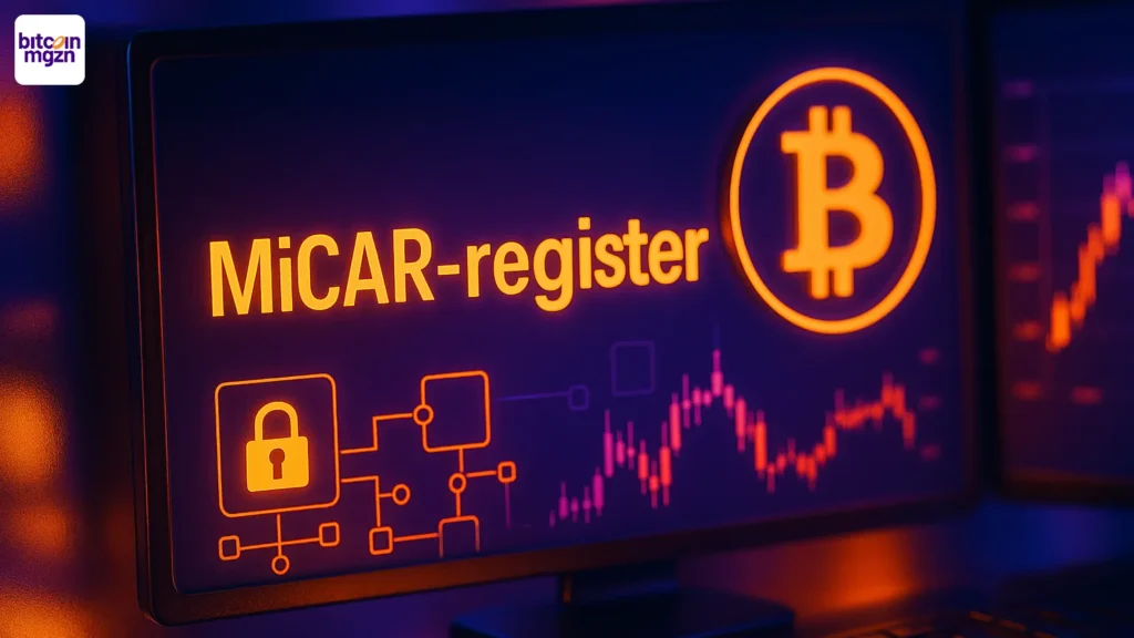 MiCAR register