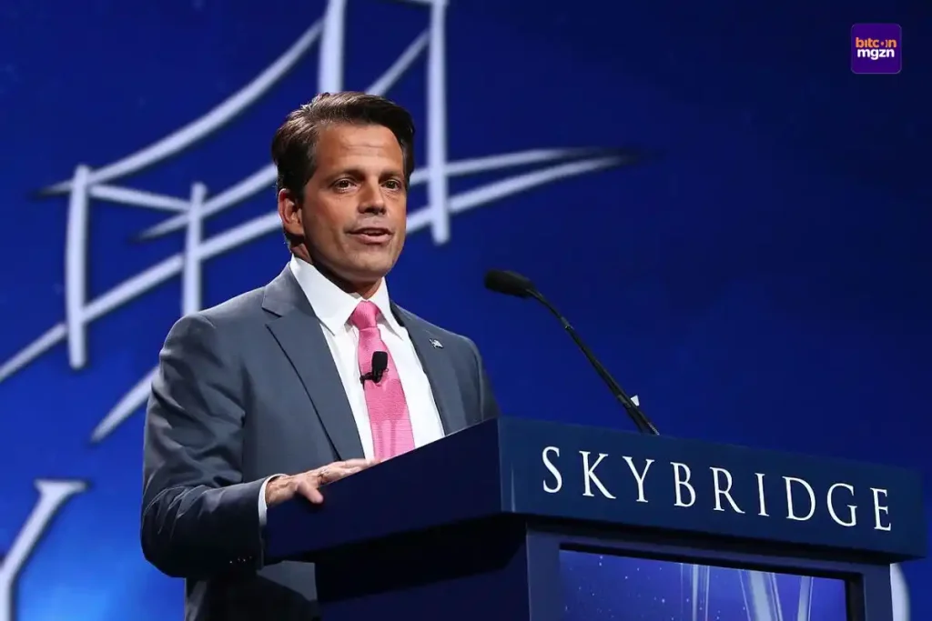 Anthony Scaramucci is een key note spreker voor Paris Blockchain Week 2025