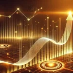 Stijgende lijnen en netwerkvisuals tonen groei in stablecoin marktkapitalisatie binnen de cryptomarkt in 2025