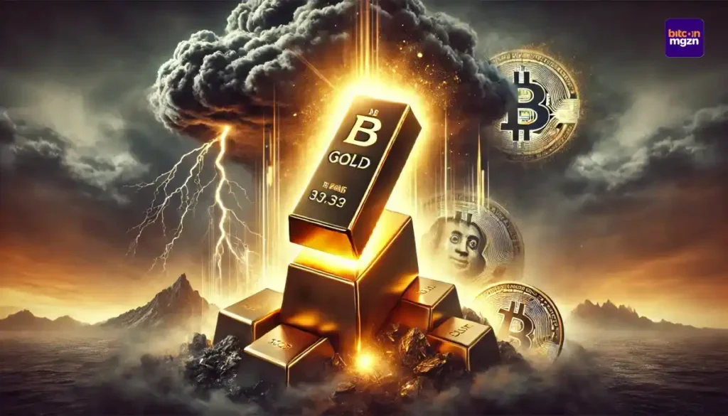 Goudprijs en Bitcoinkoers stijgen tegelijk als veilige haven bij zwakke dollar