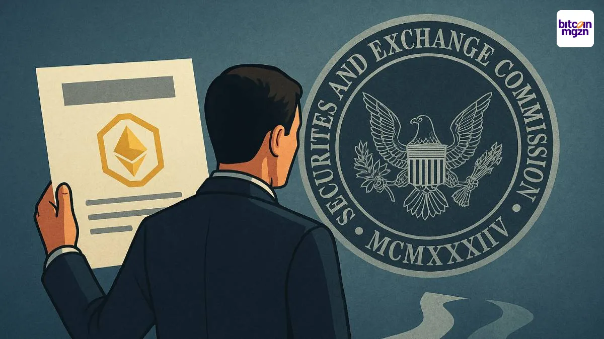 Symbolische weergave van hoger rendement door Ethereum staking ETF
