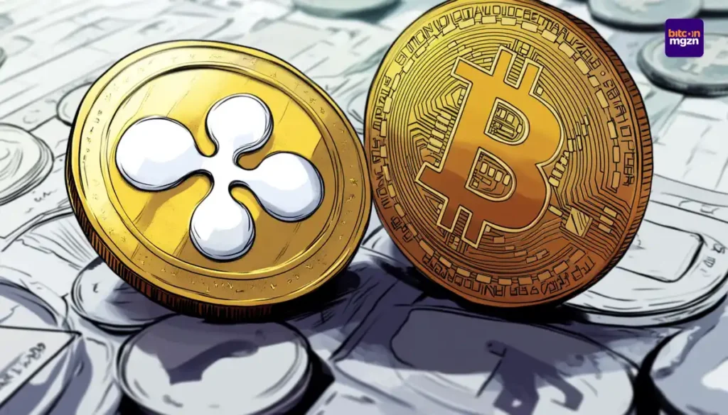 XRP koers zou Bitcoin kunnen evenaren, zegt Ripple CEO